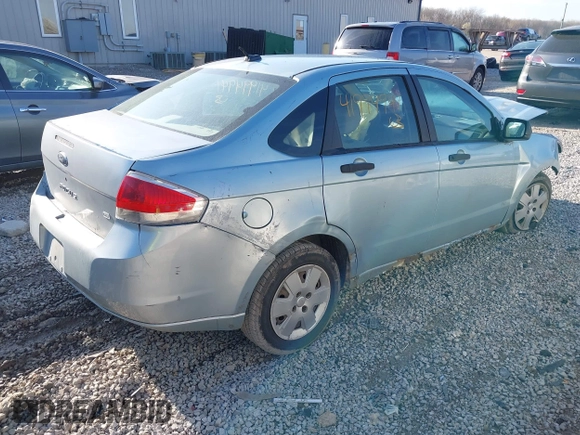 2008 Ford Focus S with VIN 1FAHP34N48W251897, listed as a IAAI auction lot 41994941 with 213,468 mi miles. Bid and sale history available at carsss.com. Image 4.
