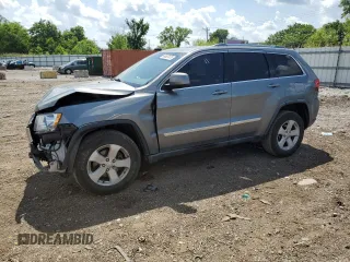 2011 Jeep Grand Cherokee Laredo z VIN 1J4RR4GG7BC642363, wystawiony jako Copart lot #60887475 z przebiegiem 143 797 mil mil oraz Szkoda całkowita • Salvage title. Historia ofert i sprzedaży dostępna na DreamBid. Obrazek 1.
