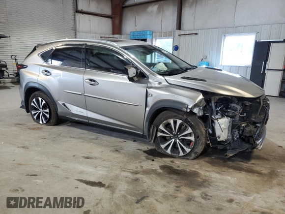 2018 Lexus NX 300 z VIN JTJBARBZ6J2151966, wystawiony jako Copart lot #60902915 z przebiegiem 61 375 mil mil oraz Szkoda całkowita • Salvage title. Historia ofert i sprzedaży dostępna na DreamBid. Obrazek 4.