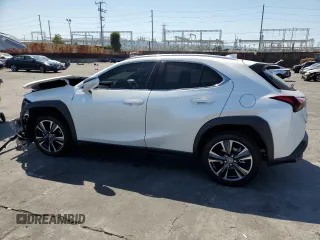 2024 Lexus UX with VIN JTHX6JBH7R2189588, listed as a Copart auction lot 70237664 with 9,963 mi miles and Salvage Title. Bid and sale history available at carsss.com. Image 2.