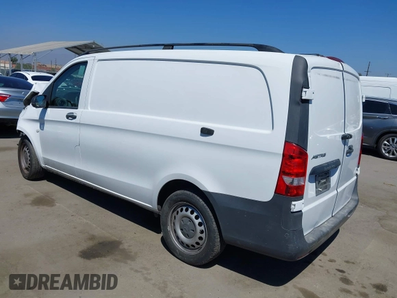2016 Mercedes-Benz Metris Cargo with VIN WD3PG2EA9G3085608, listed as a IAAI auction lot 40218115 with 134,553 mi miles and . Bid and sale history available at DreamBid. Image 3.