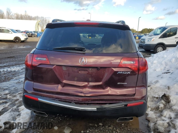 2013 Acura MDX with VIN 2HNYD2H24DH509335, listed as a Copart auction lot 43415885 with 189,817 mi miles and Clean Title. Bid and sale history available at carsss.com. Image 6.