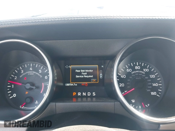 2021 Ford Mustang EcoBoost with VIN 1FA6P8TH6M5155737, listed as a IAAI auction lot 42389839 with 39,754 mi miles and . Bid and sale history available at DreamBid. Image 7.