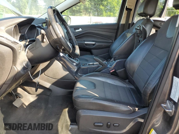 2013 Ford Escape Titanium with VIN 1FMCU9J90DUD21906, listed as a Copart auction lot 63049485 with 201,496 mi miles and Clean title. Bid and sale history available at DreamBid. Image 7.