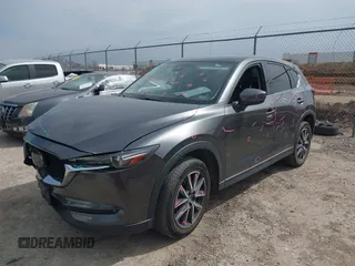 2018 Mazda CX-5 Grand Touring with VIN JM3KFBDMXJ0343777, listed as a IAAI auction lot 41741125 with 78,783 mi miles. Bid and sale history available at carsss.com. Image 2.