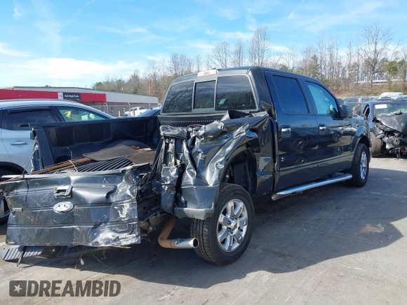 2014 Ford F-150 XL with VIN 1FTFW1CF6EFB56157, listed as a IAAI auction lot 41823200 with 167,937 mi miles. Bid and sale history available at carsss.com. Image 4.