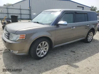 2012 Ford Flex Limited with VIN 2FMGK5DC4CBD22102, listed as a Copart auction lot 51082555 with 155,348 mi miles and Clean Title. Bid and sale history available at carsss.com. Image 1.