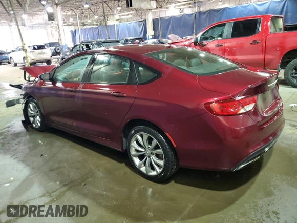 2016 Chrysler 200 S z VIN 1C3CCCBB9GN113886, wystawiony jako Copart lot #43335875 z przebiegiem 104 165 mil mil oraz Czysty tytuł • Clean title. Historia ofert i sprzedaży dostępna na DreamBid. Obrazek 2.