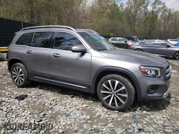 2023 Mercedes-Benz GLB 250 z VIN W1N4M4HB1PW272706, wystawiony jako Copart lot #53211815 z przebiegiem 30 428 mil mil oraz Szkoda całkowita • Salvage title. Historia ofert i sprzedaży dostępna na DreamBid. Obrazek 4.