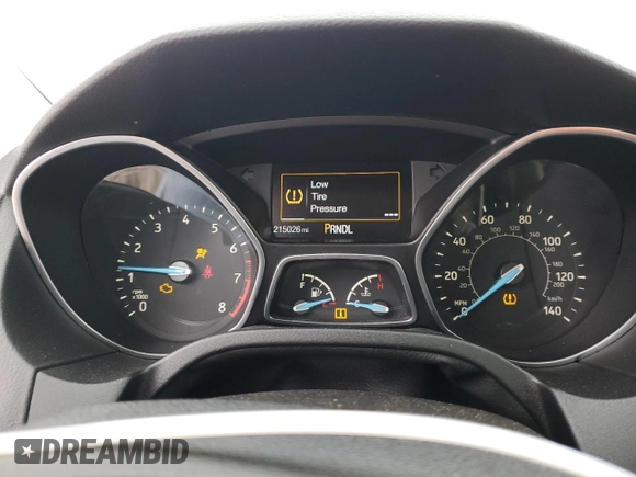 2015 Ford Focus SE with VIN 1FADP3F29FL370335, listed as a Copart auction lot 51010975 with 215,026 mi miles and Clean Title. Bid and sale history available at DreamBid. Image 9.