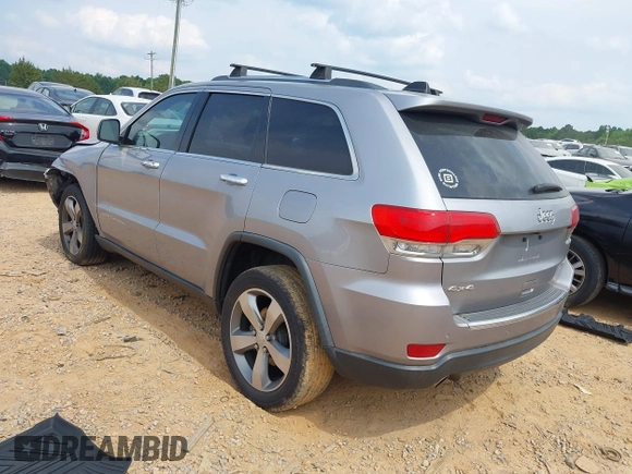 2014 Jeep Grand Cherokee Limited with VIN 1C4RJFBG9EC210507, listed as a IAAI auction lot 42428788 with 141,147 mi miles and . Bid and sale history available at DreamBid. Image 3.