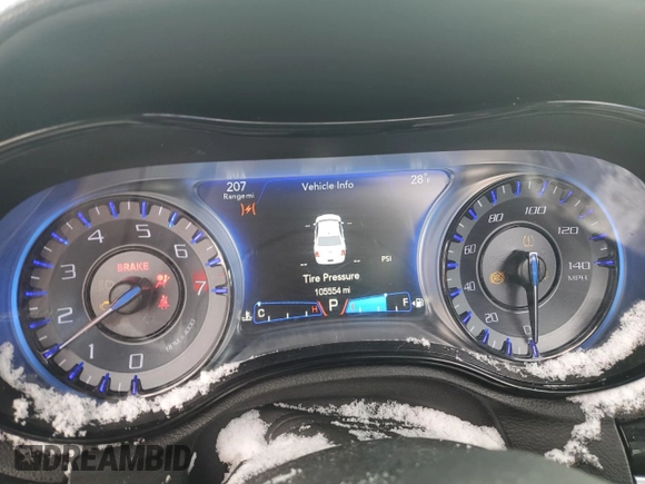 2017 Chrysler 300 S with VIN 2C3CCAGG6HH512600, listed as a Copart auction lot 41856685 with 105,554 mi miles and Salvage Title. Bid and sale history available at DreamBid. Image 9.
