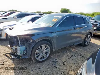 2021 Infiniti QX50 Essential с VIN 3PCAJ5CA4MF101584, выставлен на аукционе Copart как лот 57324295 с пробегом Не указан миль и Списание • Salvage title. История ставок и продаж доступна на DreamBid. Изображение 1.