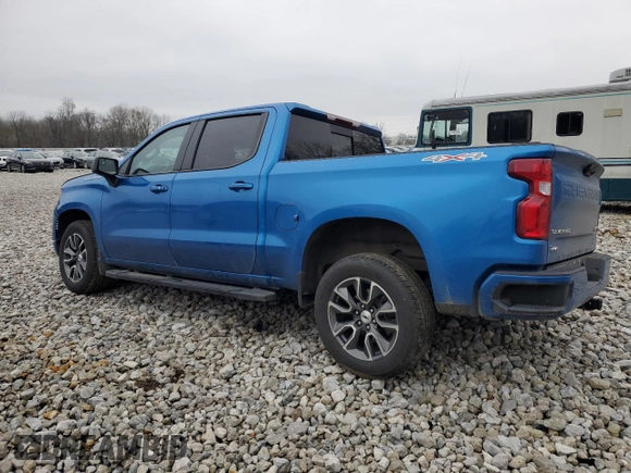 2024 Chevrolet Silverado 1500 RST with VIN 1GCUDEED0RZ116032, listed as a Copart auction lot 52504265 with 22,524 mi miles and Salvage Title. Bid and sale history available at DreamBid. Image 2.