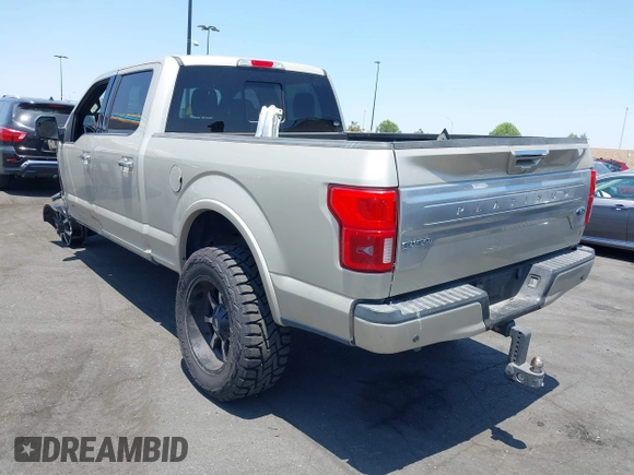 2018 Ford F-150 XL with VIN 1FTFW1E50JFB45248, listed as a IAAI auction lot 42343429 with 101,063 mi miles and . Bid and sale history available at DreamBid. Image 3.