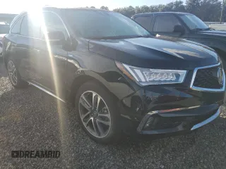 2020 Acura MDX Sport Hybrid w/Advance Pkg with VIN 5J8YD7H75LL000291, listed as a Copart auction lot 74249384 with 0 mi miles and Non Repairable. Bid and sale history available at carsss.com. Image 4.