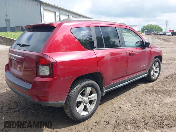 2014 Jeep Compass Sport with VIN 1C4NJDBB8ED799048, listed as a IAAI auction lot 39434584 with 119,507 mi miles. Bid and sale history available at carsss.com. Image 4.