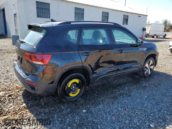 2024 Volkswagen Taos S с VIN 3VV8X7B22RM021255, выставлен на аукционе Copart как лот 48367415 с пробегом 15 818 миль миль и Списание • Salvage title. История ставок и продаж доступна на DreamBid. Изображение 3.
