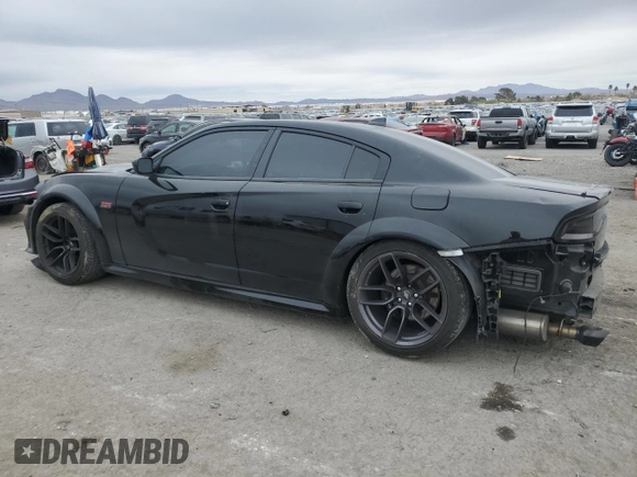 2020 Dodge Charger Scat Pack Widebody z VIN 2C3CDXGJ5LH232350, wystawiony jako Copart lot #47999665 z przebiegiem 37 599 mil mil oraz Szkoda całkowita • Salvage title. Historia ofert i sprzedaży dostępna na DreamBid. Obrazek 2.
