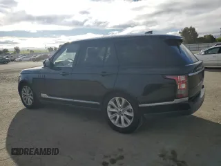 2017 Land Rover Range Rover with VIN SALGR2FV4HA346814, listed as a Copart auction lot 46533285 with 91,818 mi miles and Clean title. Bid and sale history available at DreamBid. Image 2.