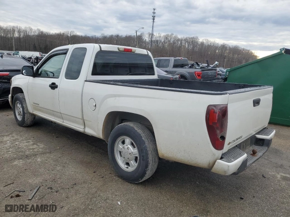 2005 Chevrolet Colorado Z85 with VIN 1GCCS198758259311, listed as a Copart auction lot 86243644 with 199,862 mi miles and Salvage Title. Bid and sale history available at carsss.com. Image 2.
