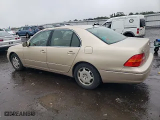 2002 Lexus LS 430 with VIN JTHBN30F420056136, listed as a Copart auction lot 73633074 with 210,428 mi miles and Salvage Title. Bid and sale history available at carsss.com. Image 2.