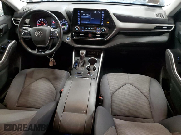2020 Toyota Highlander LE with VIN 5TDBZRBHXLS004645, listed as a Copart auction lot 47989115 with 69,245 mi miles and Salvage title. Bid and sale history available at DreamBid. Image 8.
