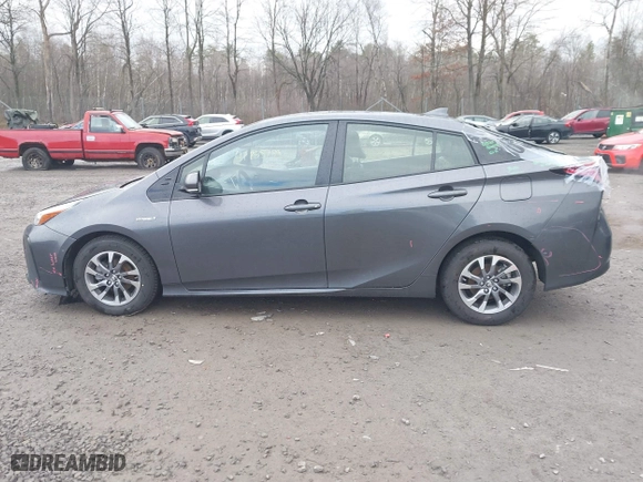 2019 Toyota Prius L Eco with VIN JTDKARFU7K3077941, listed as a IAAI auction lot 41865759 with 254,612 mi miles. Bid and sale history available at carsss.com. Image 14.