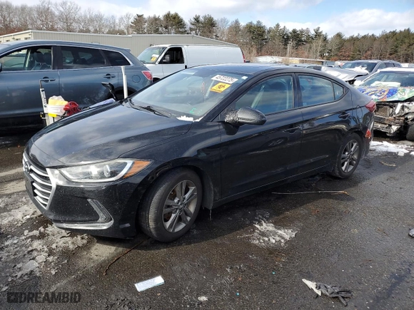 2017 Hyundai Elantra SE with VIN 5NPD84LFXHH141142, listed as a Copart auction lot 45722275 with 197,401 mi miles and Clean Title. Bid and sale history available at carsss.com. Image 1.