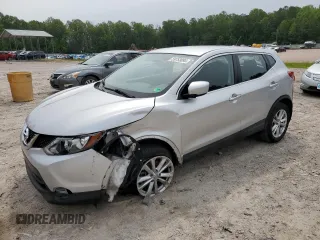 2017 Nissan Rogue S with VIN JN1BJ1CP7HW018124, listed as a Copart auction lot 59753095 with 96,089 mi miles and Salvage title. Bid and sale history available at DreamBid. Image 1.