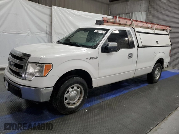 2014 Ford F-150 XL with VIN 1FTNF1CF9EKD84575, listed as a Copart auction lot 52136825 with 211,014 mi miles and Clean title. Bid and sale history available at DreamBid. Image 1.