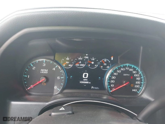 2018 GMC Sierra 1500 Denali with VIN 3GTU2PEJ6JG446091, listed as a IAAI auction lot 41659323 with 109,986 mi miles. Bid and sale history available at carsss.com. Image 7.