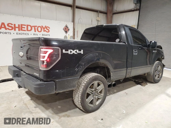 2011 Ford F-150 XL with VIN 1FTMF1EF7BFB43742, listed as a Copart auction lot 87248424 with 164,668 mi miles and Salvage title. Bid and sale history available at DreamBid. Image 3.