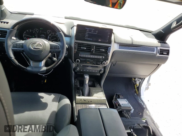 2023 Lexus GX 460 Premium with VIN JTJAM7BX9P5354458, listed as a Copart auction lot 53266275 with 28,353 mi miles and Salvage title. Bid and sale history available at DreamBid. Image 8.
