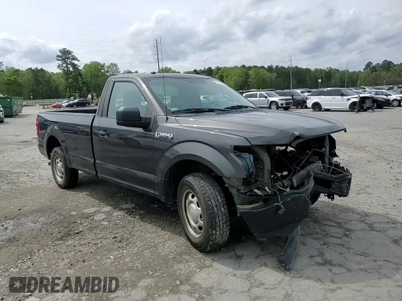 2018 Ford F-150 XL with VIN 1FTMF1CB4JKC46252, listed as a Copart auction lot 51096205 with 68,160 mi miles and Salvage title. Bid and sale history available at DreamBid. Image 14.