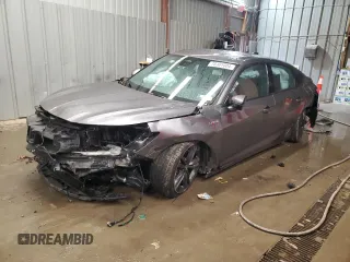 2024 Acura Integra Technology with VIN 19UDE4G79RA016395, listed as a Copart auction lot 78381004 with 7,458 mi miles and Salvage Title. Bid and sale history available at DreamBid. Image 1.