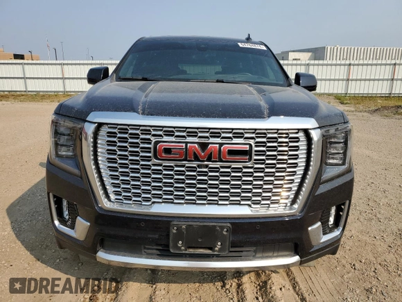 2022 GMC Yukon XL Denali with VIN 1GKS2JKT6NR311424, listed as a Copart auction lot 64784874 with 22,317 mi miles and Salvage Title. Bid and sale history available at carsss.com. Image 5.