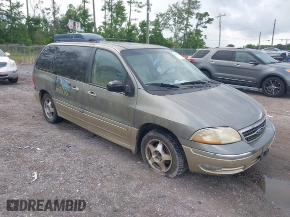 2000 Ford Windstar SEL with VIN 2FMDA5343YBA61567, listed as a IAAI auction lot 42631525 with 306,454 mi miles and . Bid and sale history available at DreamBid. Image 1.