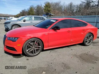 2017 Audi A7 Premium Plus with VIN WAUW3AFC1HN004451, listed as a Copart auction lot 44163335 with 97,191 mi miles and Salvage Title. Bid and sale history available at carsss.com. Image 1.