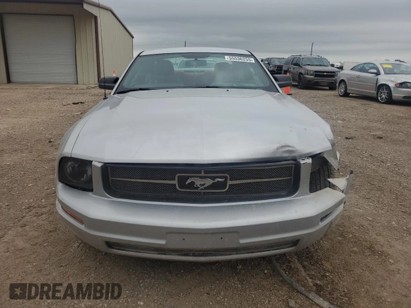 2005 Ford Mustang Deluxe with VIN 1ZVHT80N955249439, listed as a Copart auction lot 55536255 with 118,984 mi miles and Salvage title. Bid and sale history available at DreamBid. Image 5.