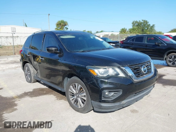 2018 Nissan Pathfinder SV with VIN 5N1DR2MM1JC607813, listed as a IAAI auction lot 40608478 with 137,261 mi miles and . Bid and sale history available at DreamBid. Image 1.
