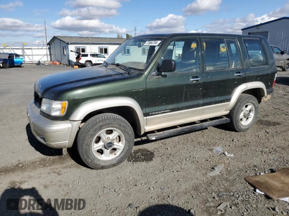 2001 Isuzu Trooper S with VIN JACDJ58XX17J02121, listed as a Copart auction lot 77664704 with 148,752 mi miles and Salvage title. Bid and sale history available at DreamBid. Image 1.