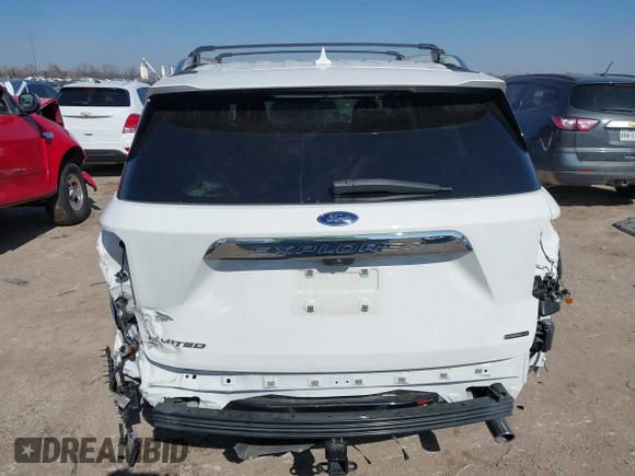 2020 Ford Explorer Limited with VIN 1FM5K8FW9LGB30926, listed as a IAAI auction lot 41582012 with 65,207 mi miles. Bid and sale history available at carsss.com. Image 16.