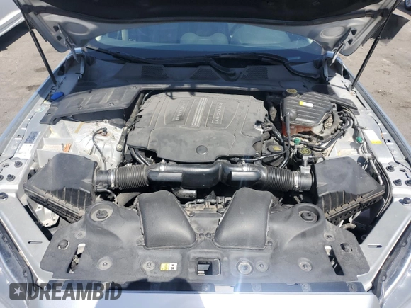 2015 Jaguar XJ with VIN SAJWJ1CD4F8V82496, listed as a Copart auction lot 71013474 with 52,744 mi miles and Salvage title. Bid and sale history available at DreamBid. Image 11.
