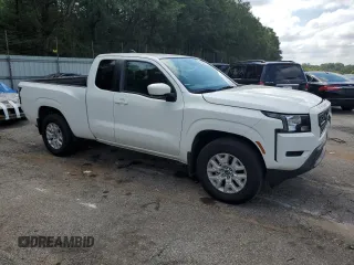 2022 Nissan Frontier S with VIN 1N6ED1CL5NN674089, listed as a Copart auction lot 71232204 with 23,768 mi miles and Salvage Title. Bid and sale history available at carsss.com. Image 4.