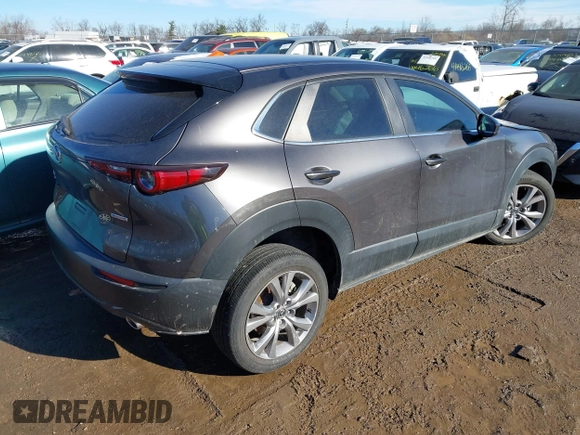 2021 Mazda CX-30 Preferred with VIN 3MVDMBCL4MM224154, listed as a IAAI auction lot 41442357 with 41,648 mi miles. Bid and sale history available at carsss.com. Image 4.