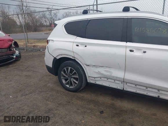2020 Hyundai Santa Fe Limited with VIN 5NMS5CAD8LH286830, listed as a IAAI auction lot 41586628 with 80,381 mi miles and . Bid and sale history available at DreamBid. Image 17.