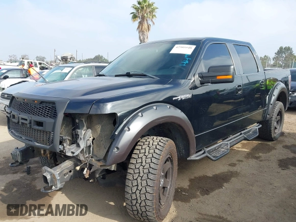 2009 Ford F-150 XL with VIN 1FTPW14V49FA08928, listed as a IAAI auction lot 42505548 with 187,451 mi miles and . Bid and sale history available at DreamBid. Image 2.