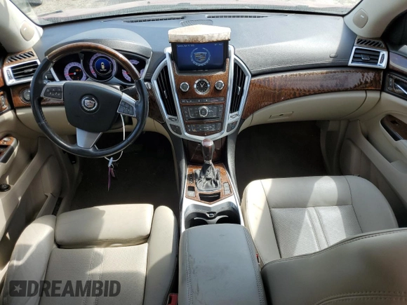 2012 Cadillac SRX Performance Collection with VIN 3GYFNBE38CS521274, listed as a Copart auction lot 52904645 with 85,128 mi miles and Salvage Title. Bid and sale history available at carsss.com. Image 8.