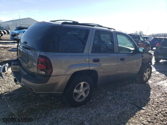 2006 Chevrolet TrailBlazer LT with VIN 1GNDT13S162147377, listed as a Copart auction lot 89350345 with NaN miles and Salvage Title. Bid and sale history available at carsss.com. Image 3.